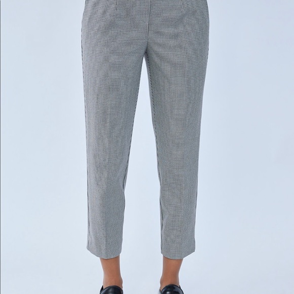 Babaton Cohen Pant Blk/Espce Mini Htooth Size 4 - Picture 5 of 10